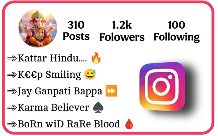 Ganpati Bappa Bio For Instagram 