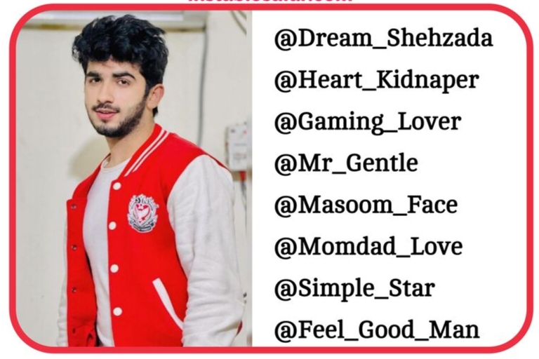 Instagram Username For Boys