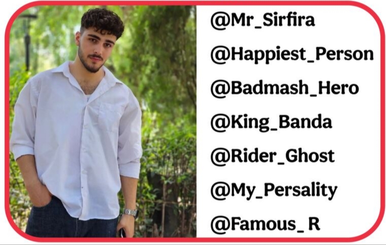 Instagram Username For Boys