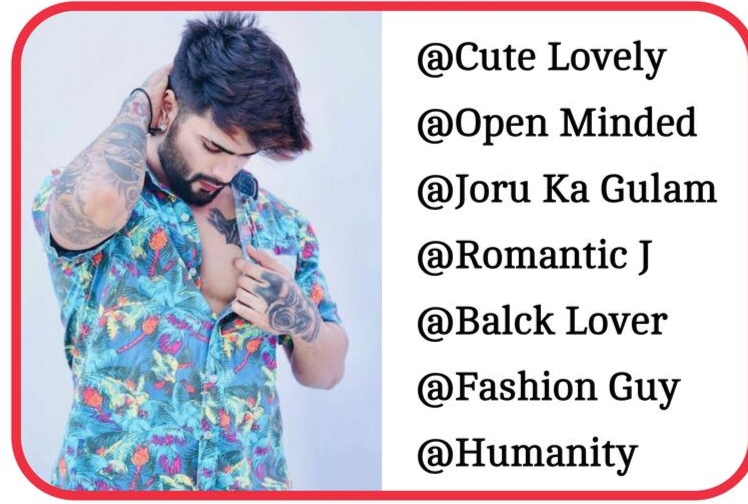 Instagram Username For Boys