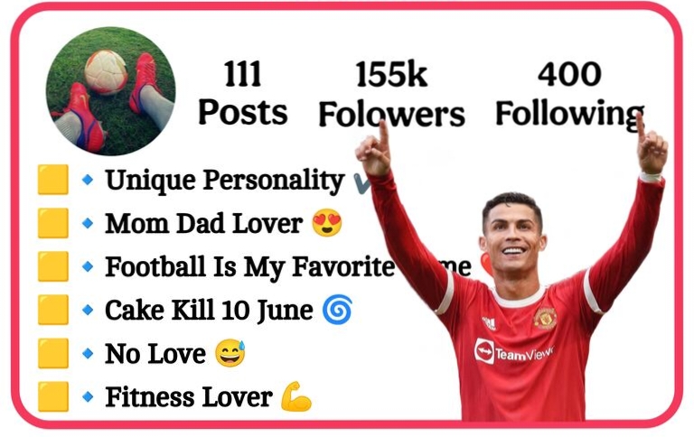 Instagram Bio For Football Lovers