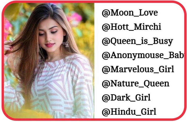 Instagram Username For Girls