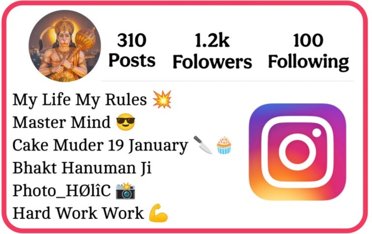 Instagram Bio For Hanuman Bhakt