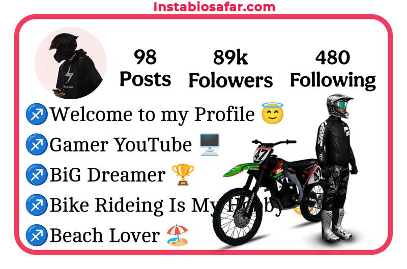 Rider Bio For Instagram