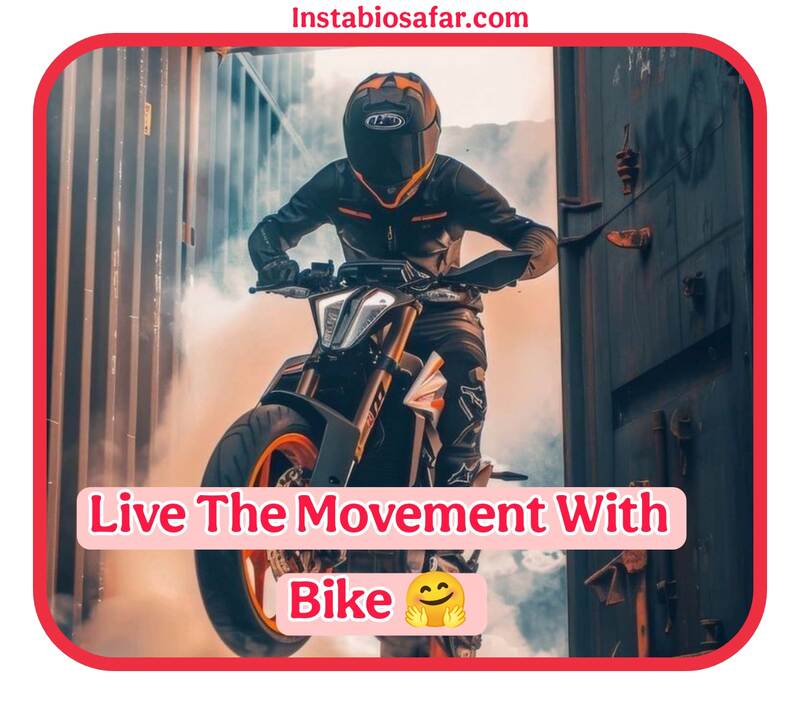 List Of Best Bike Lover Bio For Instagram 