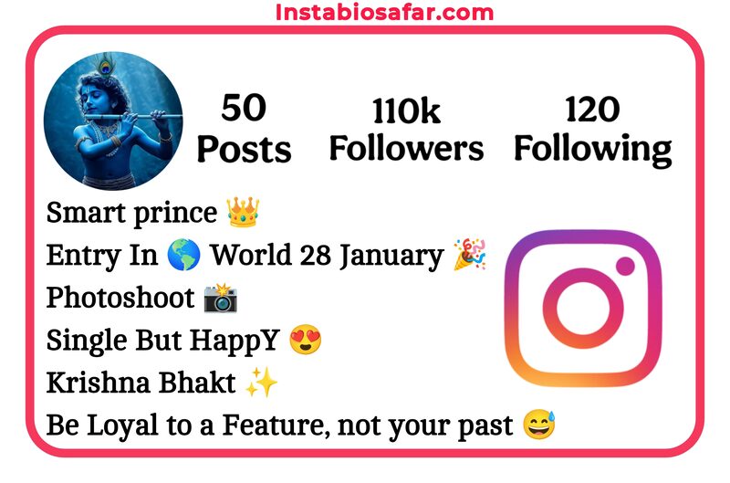 Krishna Bio For Instagram 