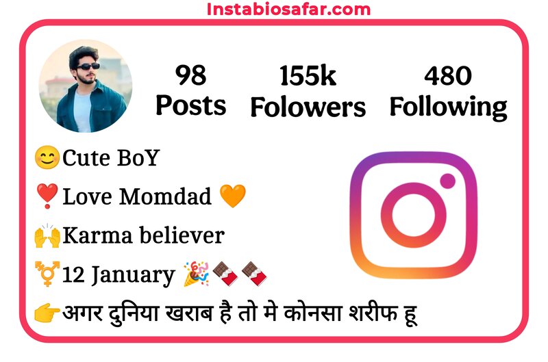 Instagram Bio For Boys