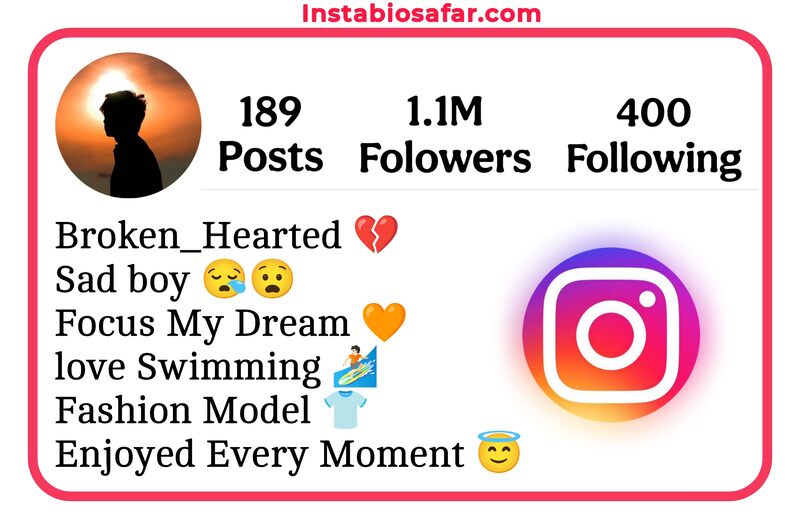 Sad Bio For Instagram For Boys