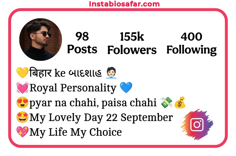 Instagram Bio For Bihari 