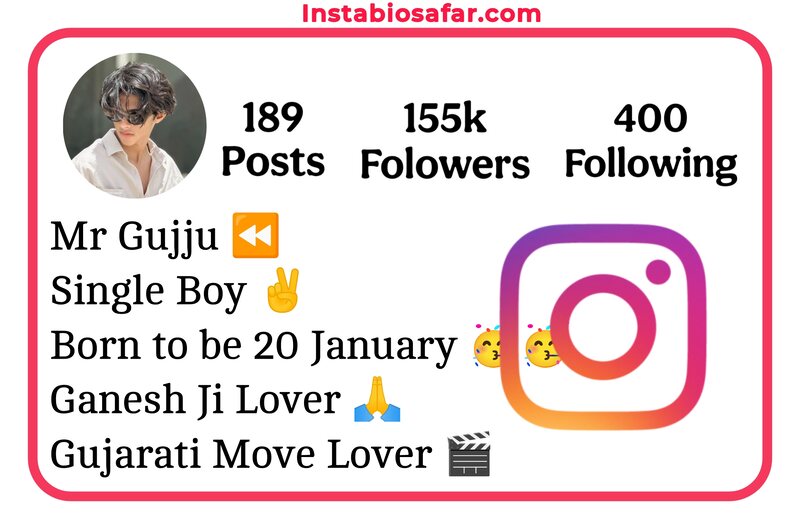 Instagram bio in Gujarati 