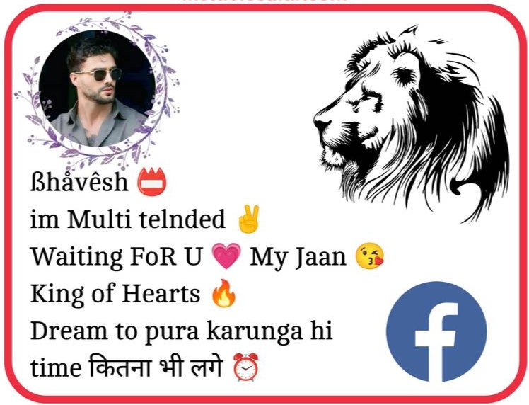 Facebook Bio For Boys Attitude
