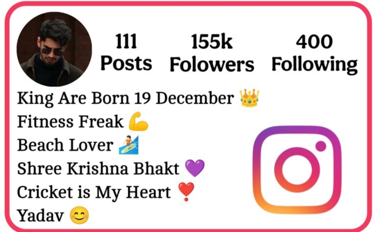 Yadav Bio For Instagram