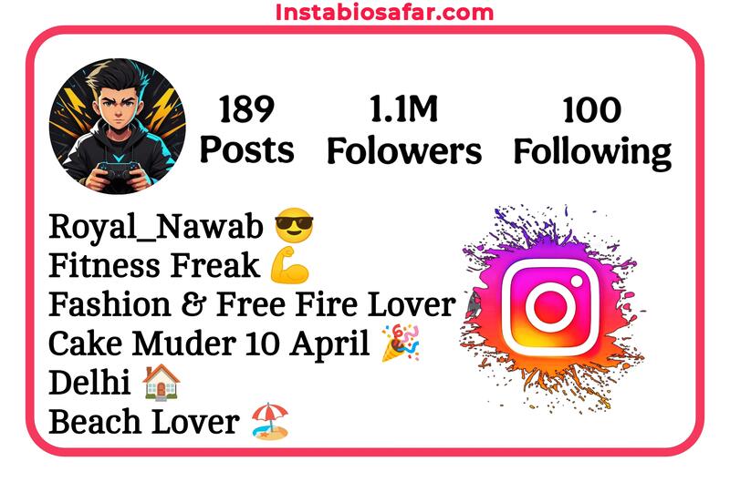 Free Fire & PUBG Gamer Instagram Bio