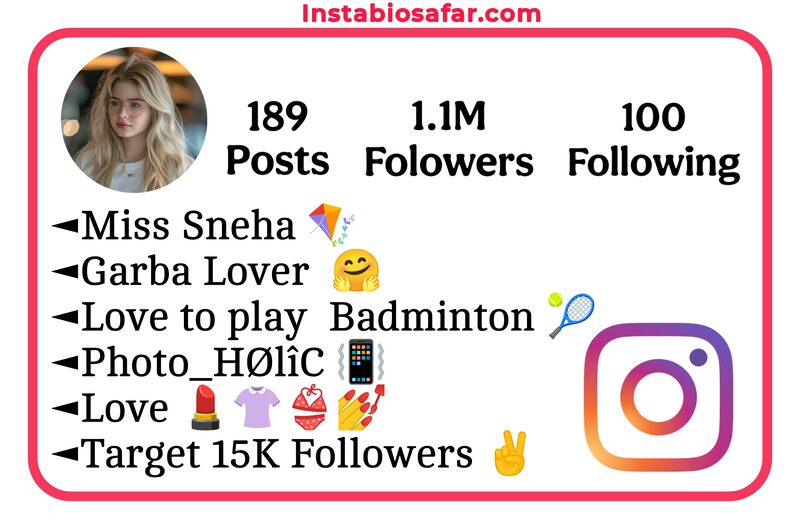 Instagram Bio For Girls With Emoji 