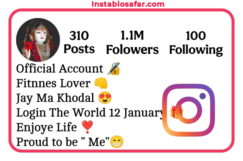 Ma Khodal Bio For Instagram