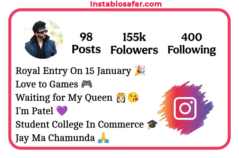Instagram Bio For Boys Patel