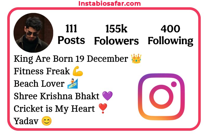 Yadav Bio For Instagram 