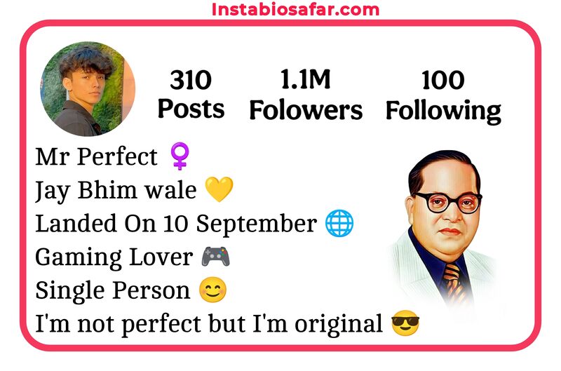 Jay Bhim Bio For Instagram